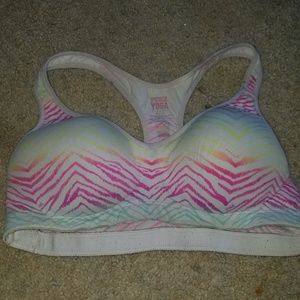Size M PINK brand sports bra